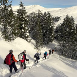 raquetas de nieve andorra