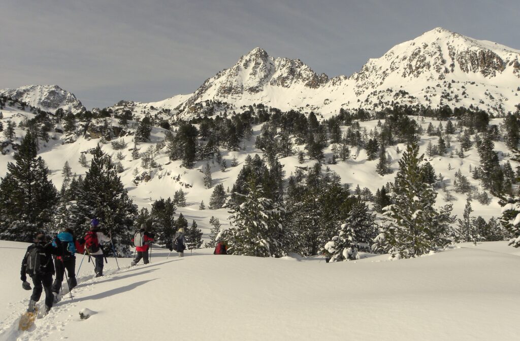 raquetas de nieve andorra