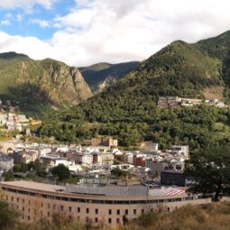 El centro histórico de Andorra la Vella