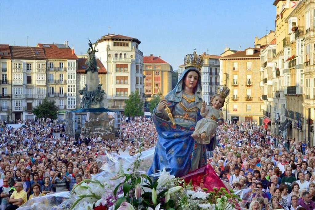 festividades de la virgen blanca