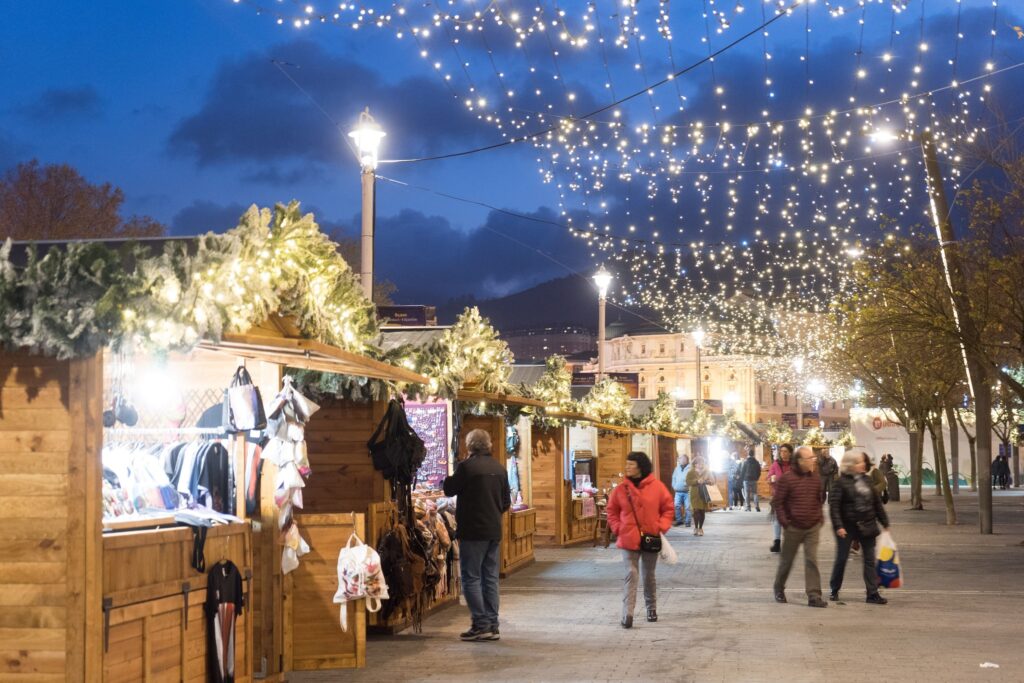 mercado de navidad país vasco