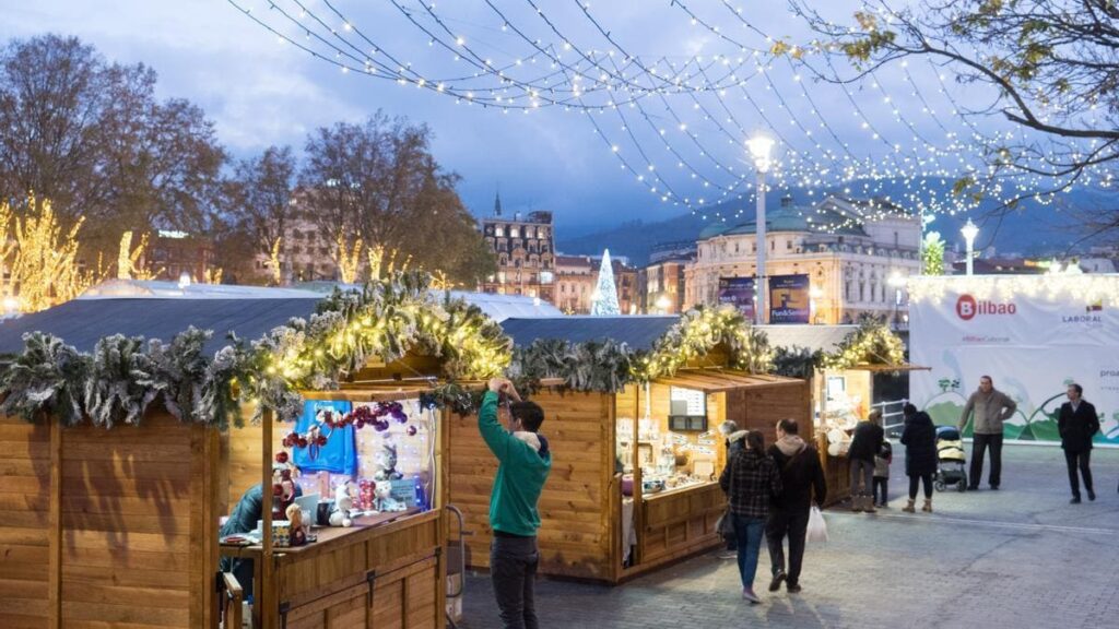 mercado de navidad país vasco