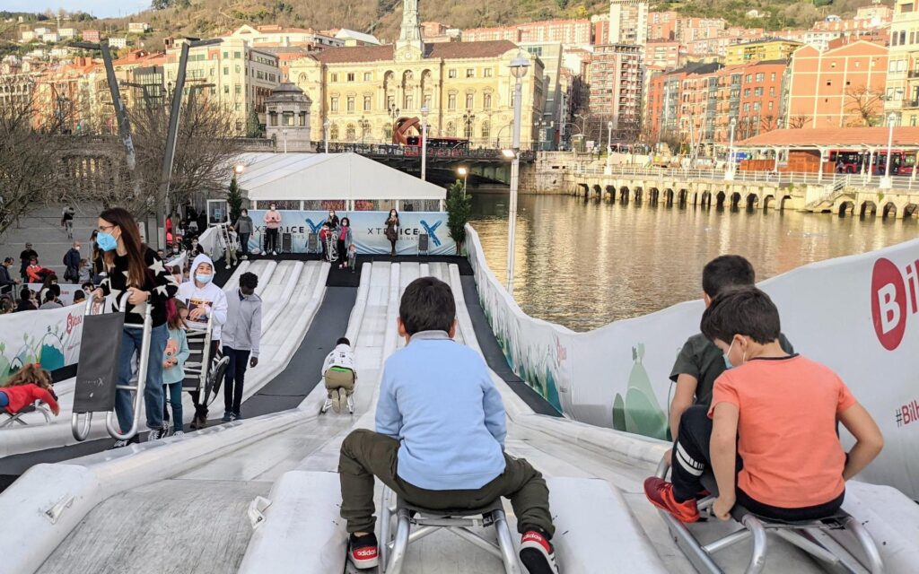 Patinaje sobre hielo en el País Vasco