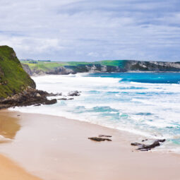 Suances, plage et surf en Cantabrie